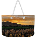 Western Skies at Sunset Weekender Tote bag