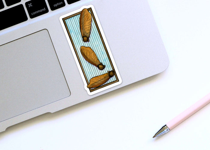 PinkPolish Design Stickers "Whirligig" Vinyl Die Cut Sticker