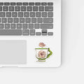 PinkPolish Design Stickers "Wiggle of Tea" Vinyl Die Cut Sticker