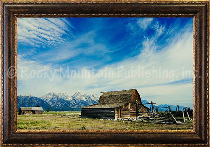 Wild Blue Yonder – Framed Giclee Canvas by Mitchell Mansanarez