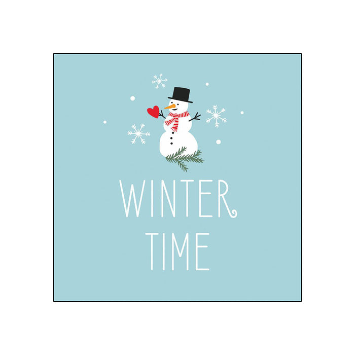 Winter Time • Beverage Napkins