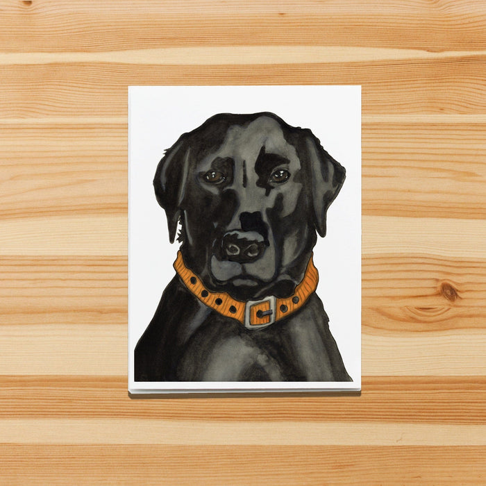 PinkPolish Design Note Cards "Wolf" Handmade Notecard