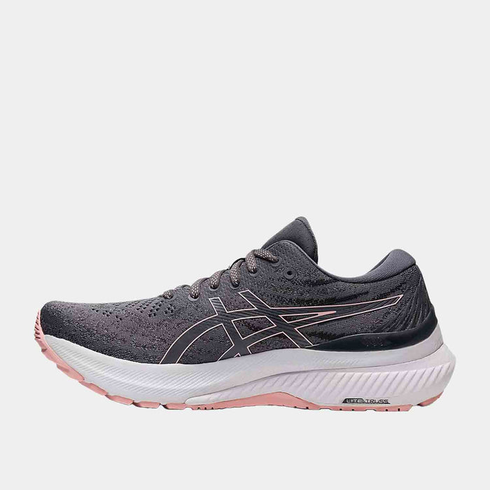 Side medial view of Women's Asics Gel-Kayano 29 Running Shoes.