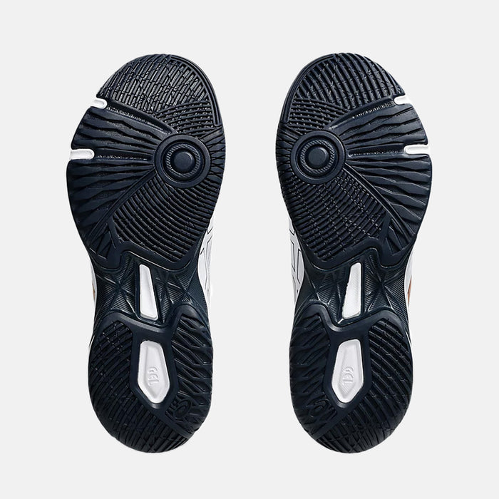 Bottom view of the Asics Women's Gel-Rocket 11 Volleyball Shoes.