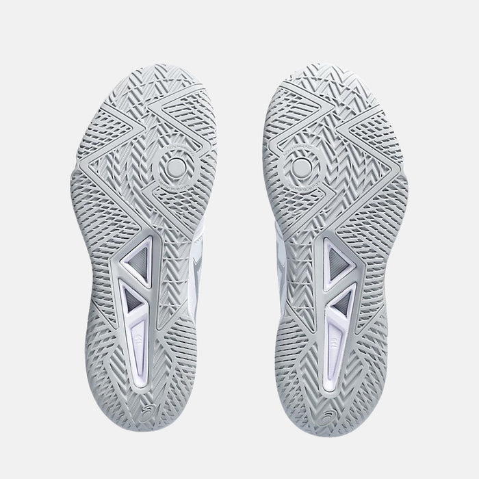 Bottom view of the Asics Women's Gel-Tactic 12 Volleyball Shoes.