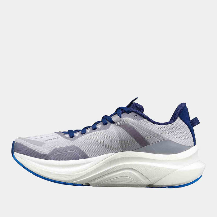 Side medial view of Women's Saucony Tempus Running Shoes.