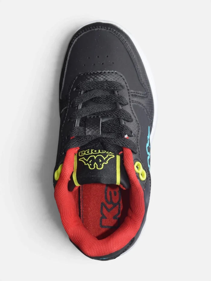 Zapatillas Kappa Logo Maserta Kid Negro Rojo
