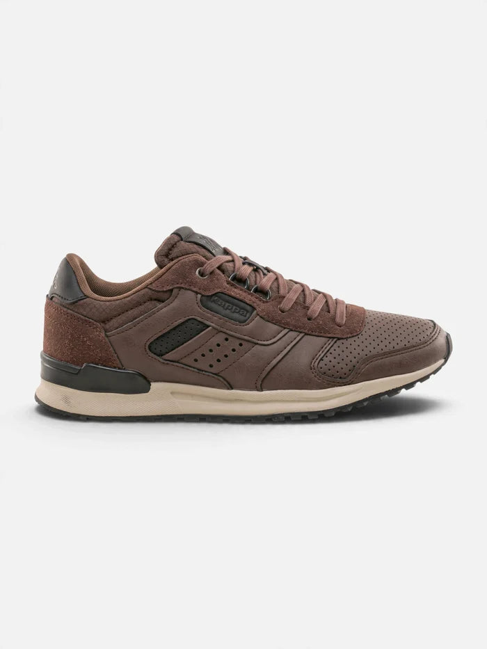 Zapatillas Kappa Logo Midiano Marron Dk Negro