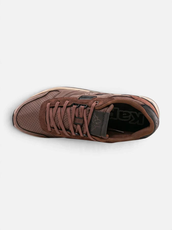 Zapatillas Kappa Logo Midiano Marron Dk Negro