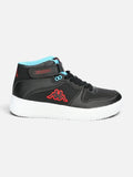 Zapatillas Niño Kappa Logo Maserta Md Negro Rojo