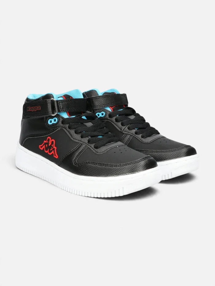 Zapatillas Niño Kappa Logo Maserta Md Negro Rojo